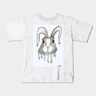 Lucky Rabbits Head Kids T-Shirt